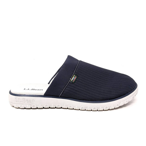 LL Bean Shoes Womens 10 Airlight Slipper Scuffs Navy Blue Slip On Flats - Picture 3 of 9